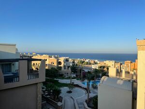 SEA VIEW 2 BDR.APARTMENT PRIVATE BEACH, SAHL HASHEESH, 2B-10