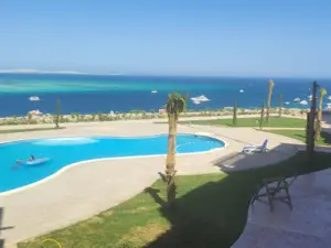  Apartment two bedrooms 211m. panorama sea view, Hurghada