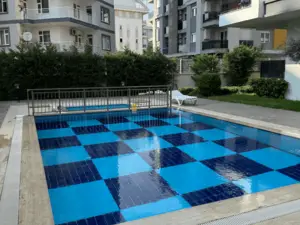 Three-room apartment just 900 from the sea in Antalya