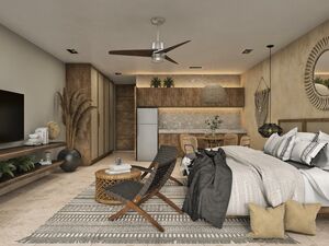 2BR 2BA Mayaliah in Av. Coba Tulum