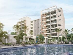 2BR 3BA apartment H2O Cancún