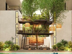 1BR 1BA Apartment Garden, Villa Jardin Caracol Tulum