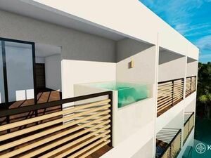 1BR 1BA Apartment with Terrace/Swimming pool, kantuun Tulum