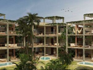 3BR 3BA Apartment Roof and pool, Limas Tulum