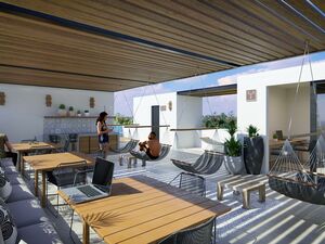 1BR 1BA Apartment with terrace, Levitad, Playa del Carmen