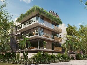 2BR 3BA garden apartment lock off, Luar open living, Tulum