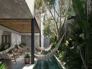 2BR 2BA Luxury garden apartment, Carey, Tulum