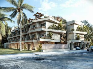 1BR 2BA Ground floor Apartment, Rama Tulum Condos