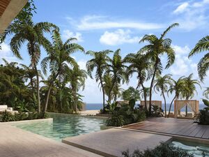 2BR 2BA Apartment Lock off, Nalu Luxury Beachfront Residence