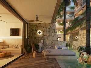 2BR 2BA, PH With Terrace, Alquimia, Tulum