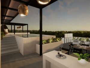 1BR 2BA, Luxury Apartment, Vistal Kuxtal, Tulum