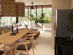 2BR 2BA, Ground Floor Apartment, Zuná, Tulum