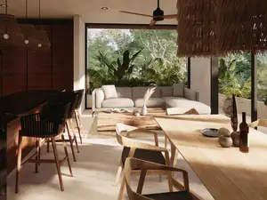 2BR 2BA, Apartment with Terrace, Zuná, Tulum