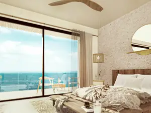 2BR 2BA, Luxury Apartment with Balcony, Tulum Bay, Tulum