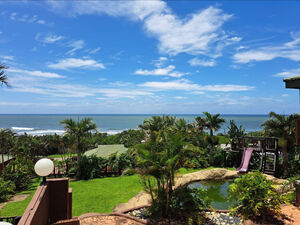 Beachfront vacation resort in Palm Beach.