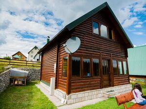 Legal house near the forest in Zabljak, Montenegro