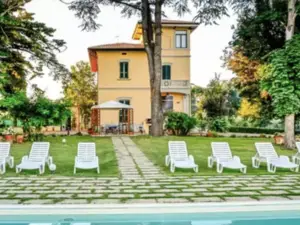 Art-Nouveau Villa For Sale in Tuscany, Italy 