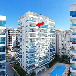 Sea view 2+1 compound apartment for sale in Istanbul