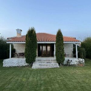 NEW-BUILD DETACHED ONE -STOREY STONE HOUSE WITH 500m2 YARD, 