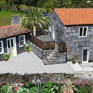 Traditional Azorean Volcanic Stone Home 2 Buildings for Sale