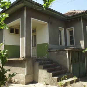 Cozy rural house on the Danube river.