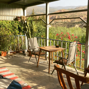 Off-grid organic farm in the Sierra Nevada 