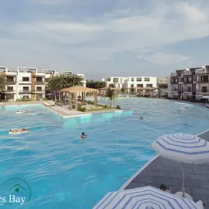 1-bedroom apartment with balcony in amazing resort with 250m