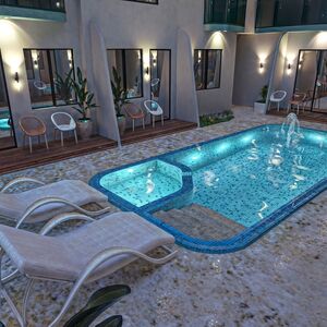 Apartment 42 m in La Luna Garden in Magawish in hurghada