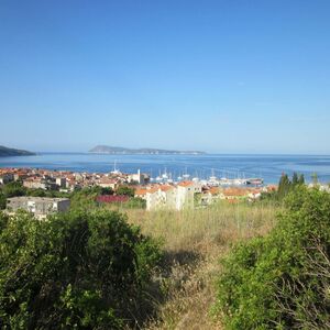 Construction land, sea view, in dream island of Vis 