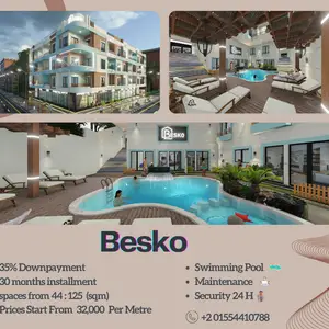 Studio(44 SQM) for sale in besko project,Pool View