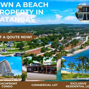 Beachfront Lots for sale in Laiya Batangas Philippines