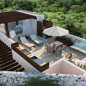 Penthouse BR2 BA3, Lock Off, K'uyem, Tulum