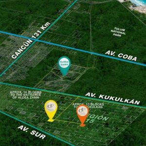 10882 sqft lot Cocoloba Tulum