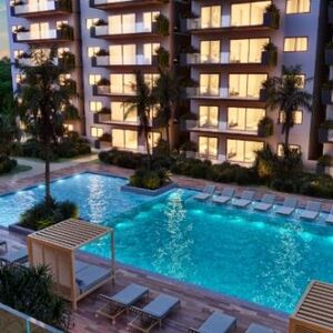 3BR 3BA Apartment witg Garden, Areka, Cancun