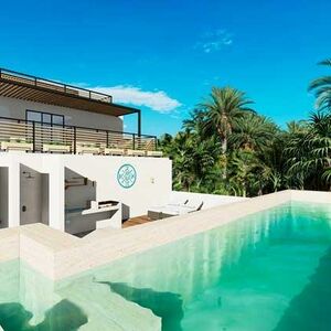 1BR 1BA Apartment luxury with swimming pool. Kantuun Tulum