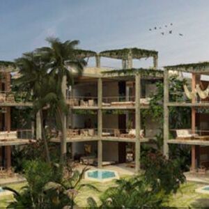 3BR 3BA Apartment Roof and pool, Limas Tulum