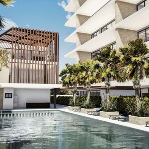 3BR 3BA Apartment with terrace, Arkana residence, Cancun