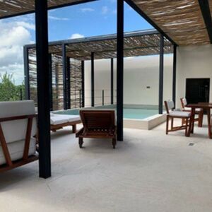 3BR 3BA Luxury apartment, Bohemian La veleta, Tulum