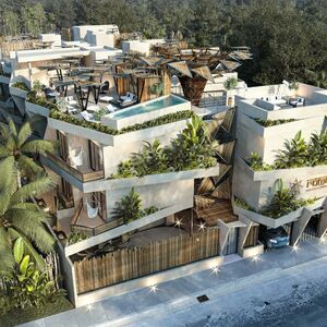 1BR 2BA Luxury Apartment, Rama Tulum Condos