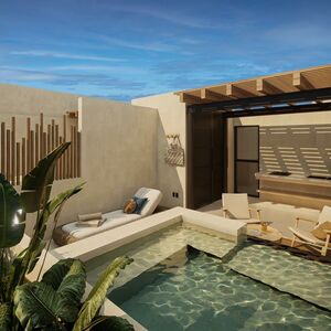 1BR 1BA PH with pool. Xaana, Tulum