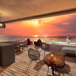 1BR 1BA Apartment, Kaoba ecoluxury beach front Condos, Tulum