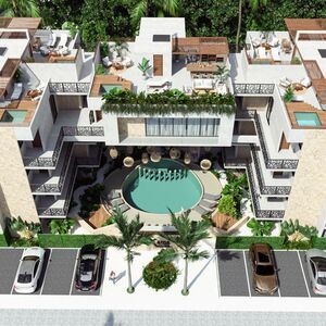 2BR 3BA Apartment, Xana Luxury Condos, Tulum