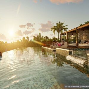 1BR 1BA, Ground Floor Luxury Apartment, Zamajal, Tulum