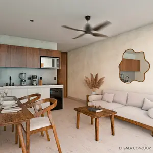 1BR 1BA, Apartment with Terrace, Kukulcán, Tulum