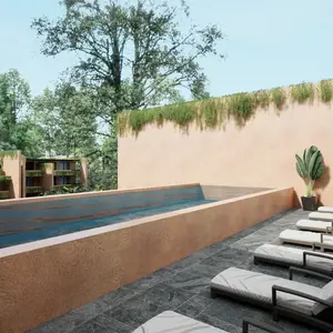 2BR 2BA, Apartment with Terrace, Artra, Tulum