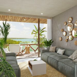 4BR 3BA, Luxury Apartment with Pool, Lagunas Bacalar, Bacala