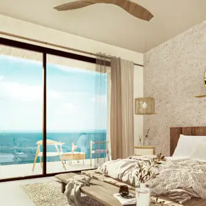 2BR 2BA, Luxury Apartment with Balcony, Tulum Bay, Tulum