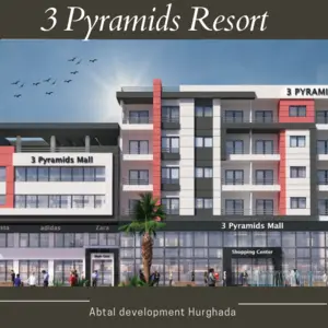 3 Pyramids Resort. 2 bedroom 102m2 with panorama view. 