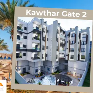 Luxury 2 bedroom apartment 95m2, unique place in Kawthar!