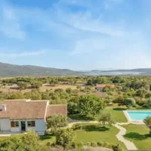 Villa with A Panoramic Pool For Sale in Sardinia,  Italy 